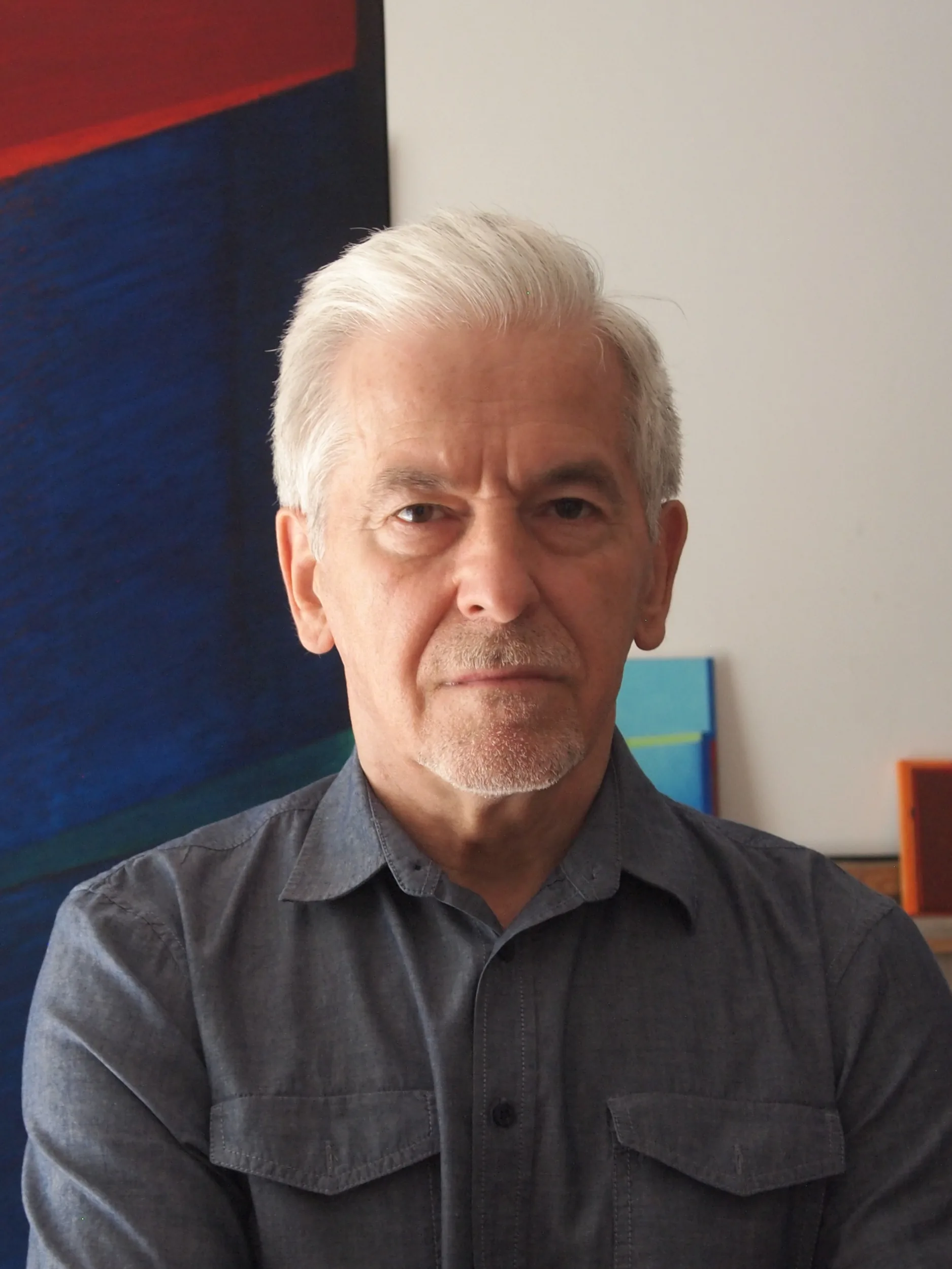 Władysław Podrazik - zdjęcie artysty, portret.